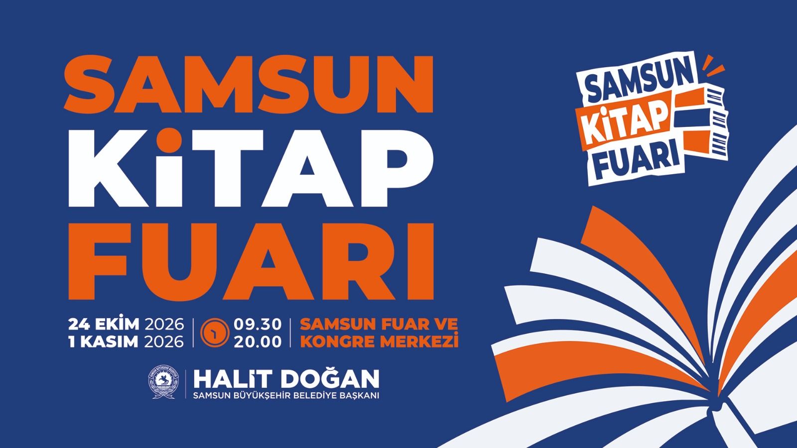 BÜYÜKŞEHİR BELEDİYESİ’NDEN ‘SAMSUN KİTAP FUARI’