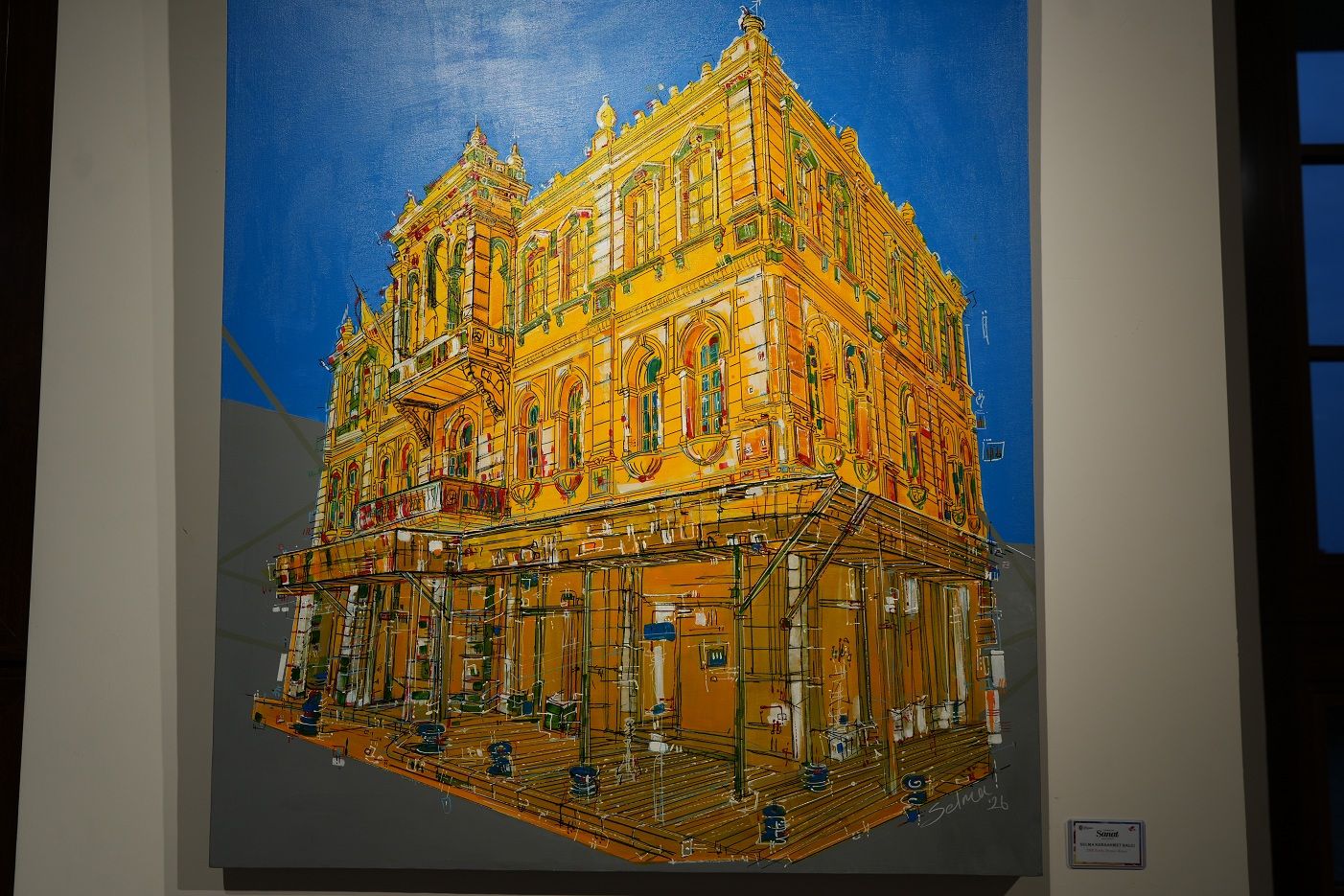 Samsun'da I. Sanat Çalıştayı'nın Eserleri Sergilendi