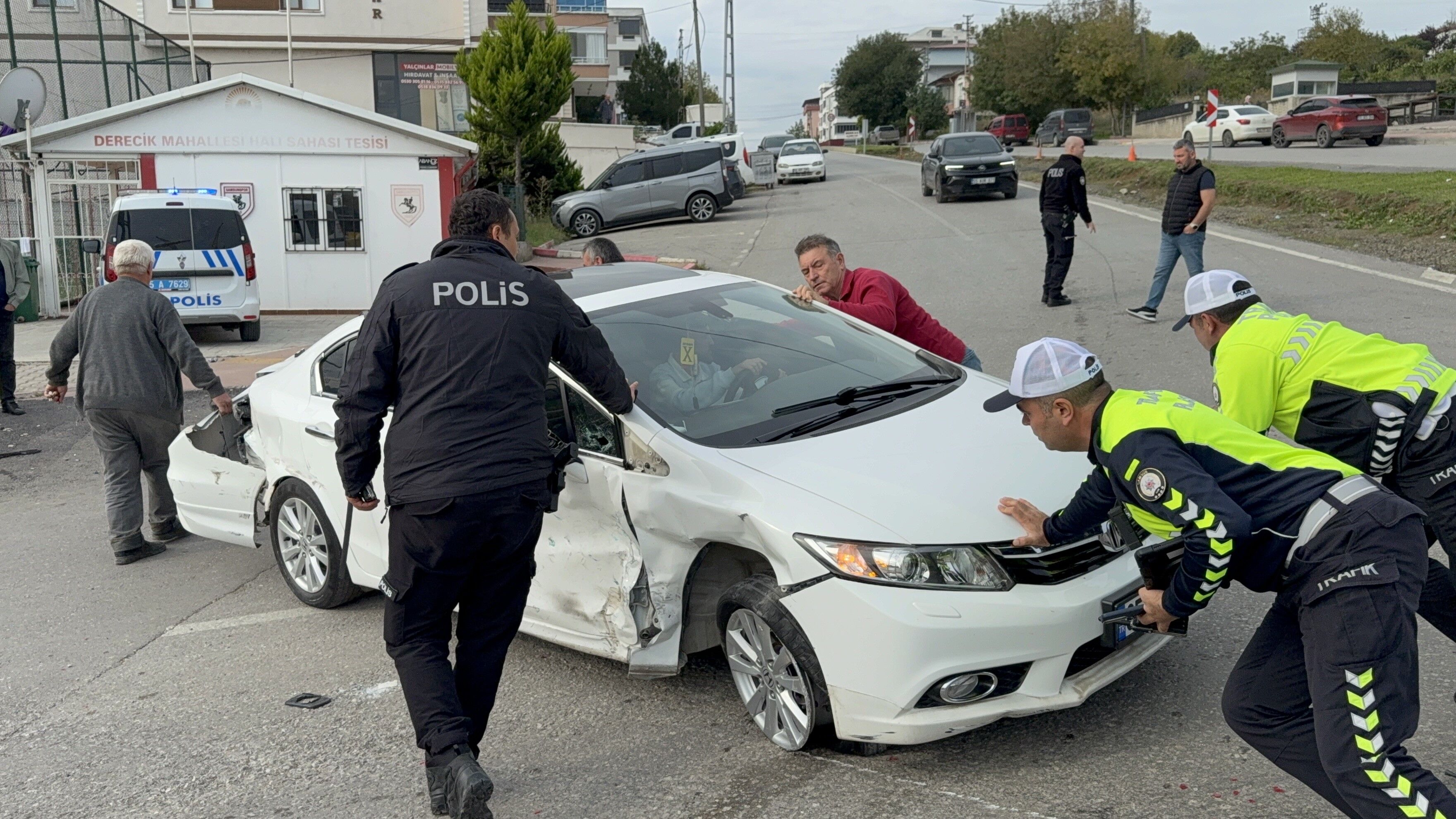 Samsun'da Zincirleme Kaza1
