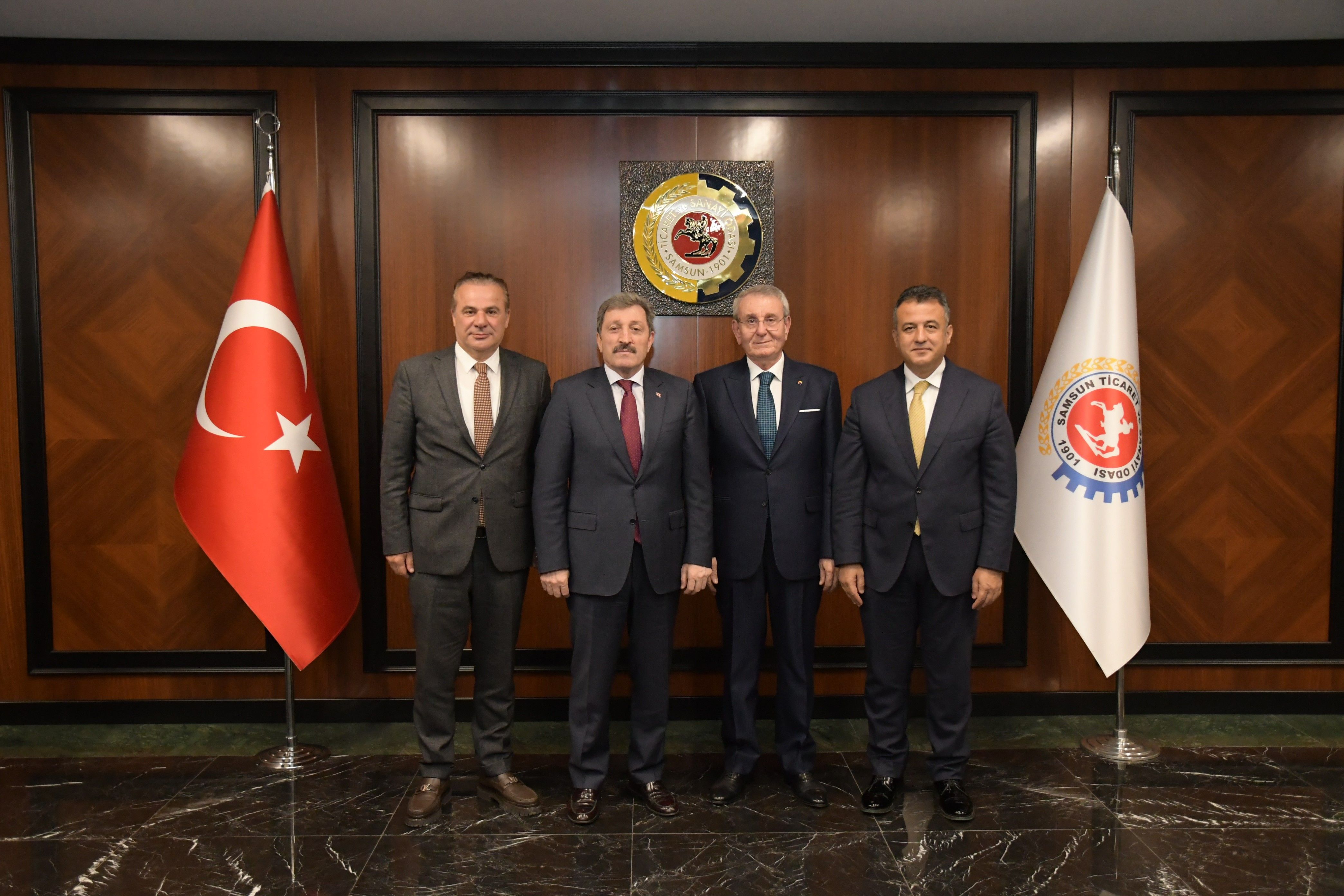 Tavlı Ve Doğan’dan Samsun Tso'da Yeni Döneme Tebrik